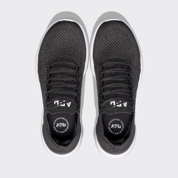 NEW APL Women's TechLoom Breeze Metallic Black / White - Picture 4 of 4